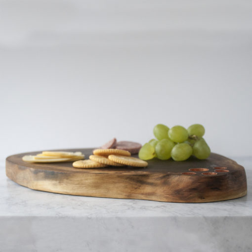 Round Live Edge Cutting Board - Wiley Concepts