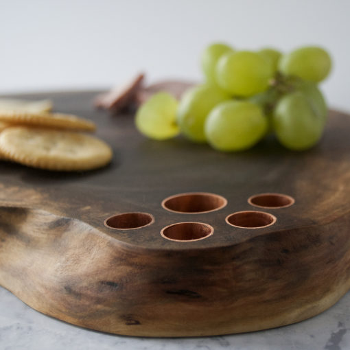 Round Live Edge Cutting Board - Wiley Concepts