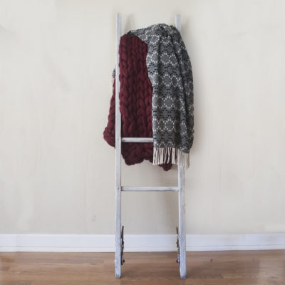 Rustic Wooden Blanket Ladder - Wiley Concepts