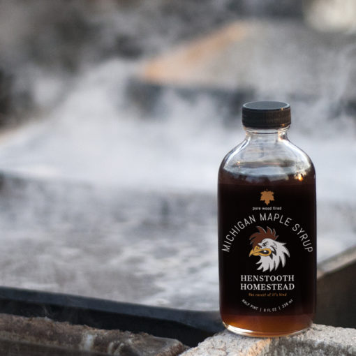 Pure Michigan Maple Syrup 8oz | Henstooth Homestead